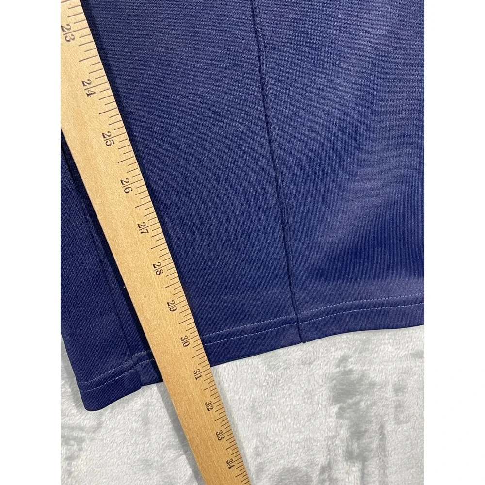 RLX Ralph Lauren Mens XL Navy Blue Red Side Stripe Track Pants Joggers Pony Logo